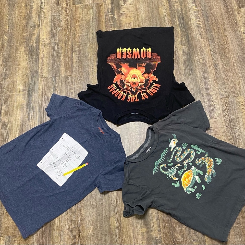 Nintendo Super Mario Old Navy Cat & Jack Boys Short Sleeve Graphic Tee Sz S- 6/7 - Picture 11 of 11